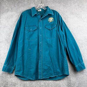 Vintage‎ Five Brother Eagle Hunting Long Sleeve Flannel shirt size XL